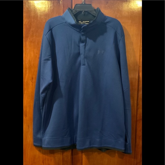 Under Armour Other - Under Armour SweaterFleece Snap Mock Top